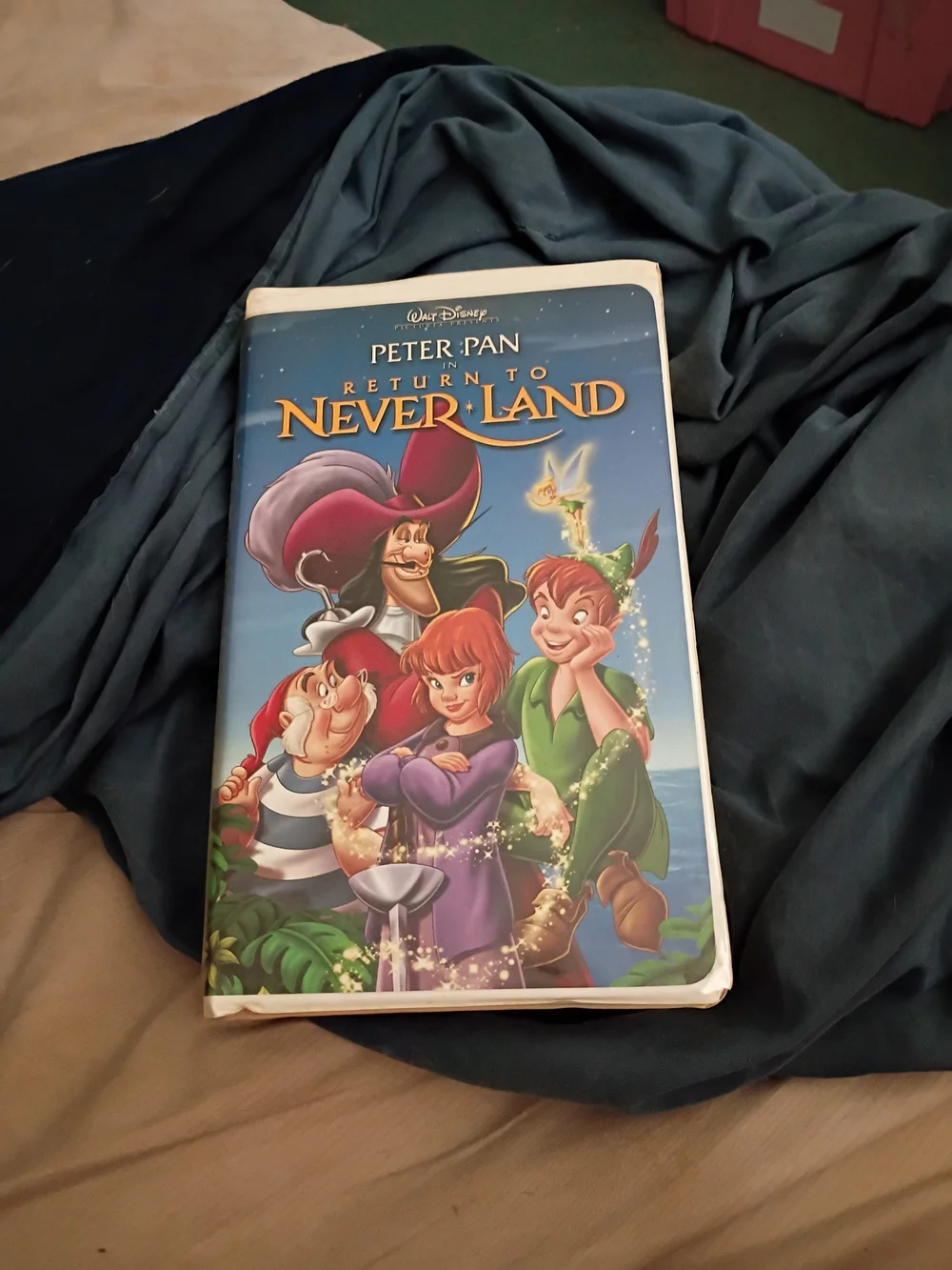 Disney Peter Pan Return to Never Land on VHS